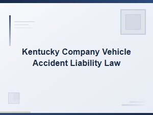 Understanding Kentucky Vehicle Accident Liability